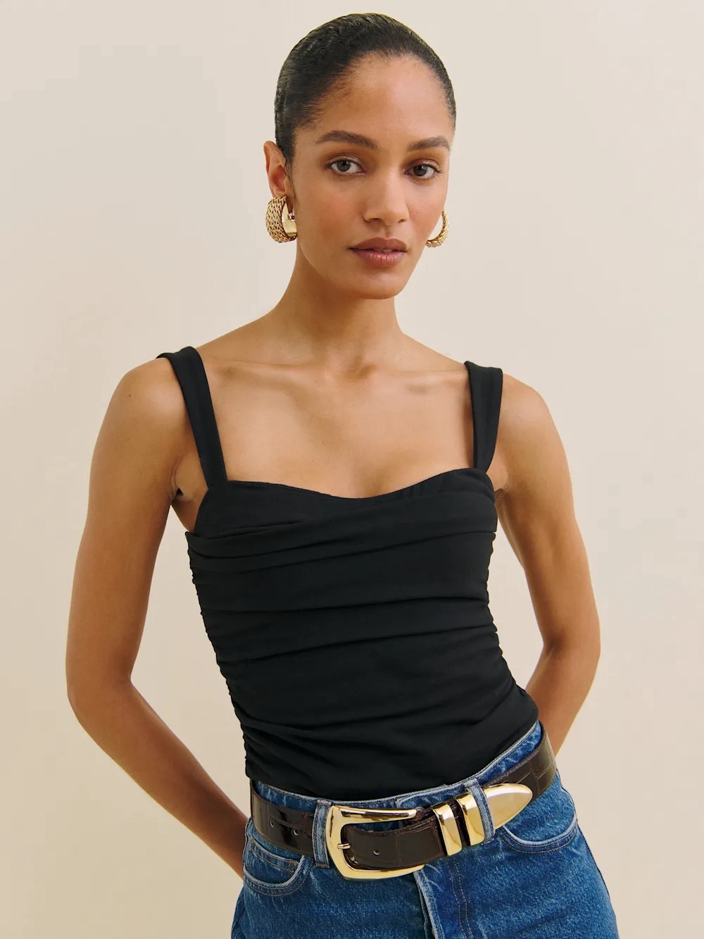 Reformation Trish Knit Top